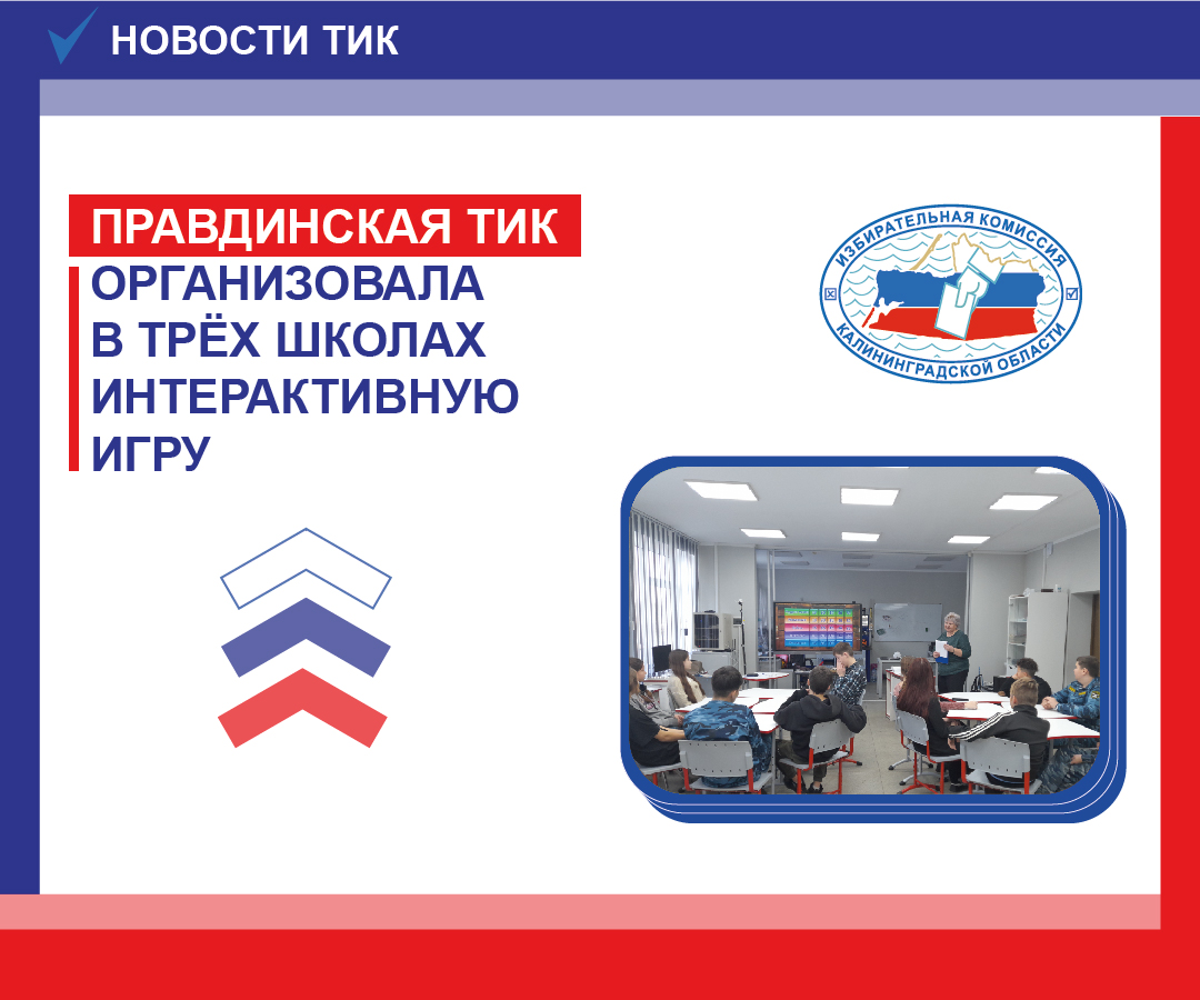 Ребята из школ Правдинского муниципального округа ответили на сложные вопросы и познакомились с правовыми основами выборов