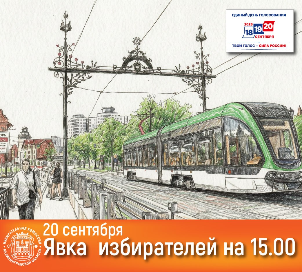 Явка избирателей в Калининградской области на 15:00 20.09.2026г. Явка избирателей в Калининградской области на 15:00 20.09.2026г.