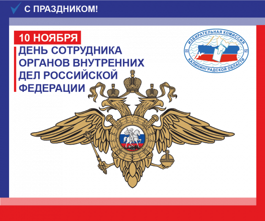 С Днем сотрудника органов внутренних дел Российской Федерации!