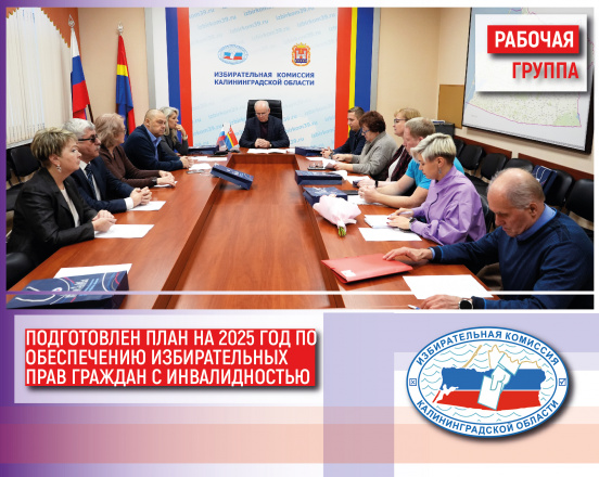 Состоялось финальное в этом году заседание Рабочей группы по обеспечению избирательных прав граждан с инвалидностью