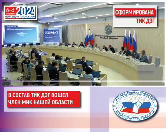 Член Молодежной избирательной комиссии Калининградской области утвержден в состав ТИК дистанционного электронного голосования