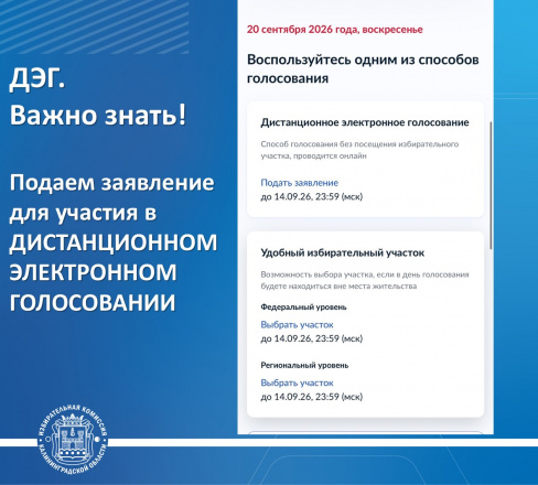 Подаем заявление об участии в ДЭГ